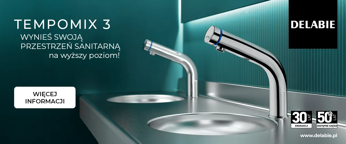 Delabie TEMPOMIX Technika sanitarna Hydrosolar