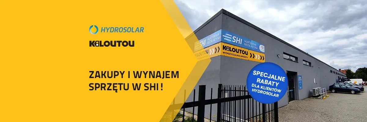 Wynajem sprzętu w Hydrosolar