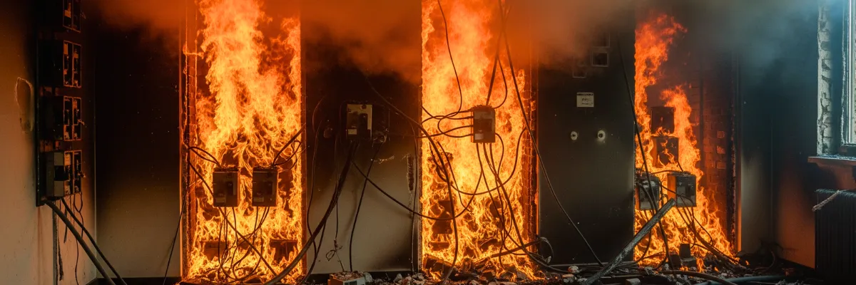 pożar instalacji
